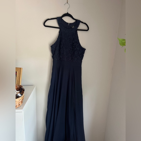 Lulu's Blue Formal Dress - Picture 2 of 4